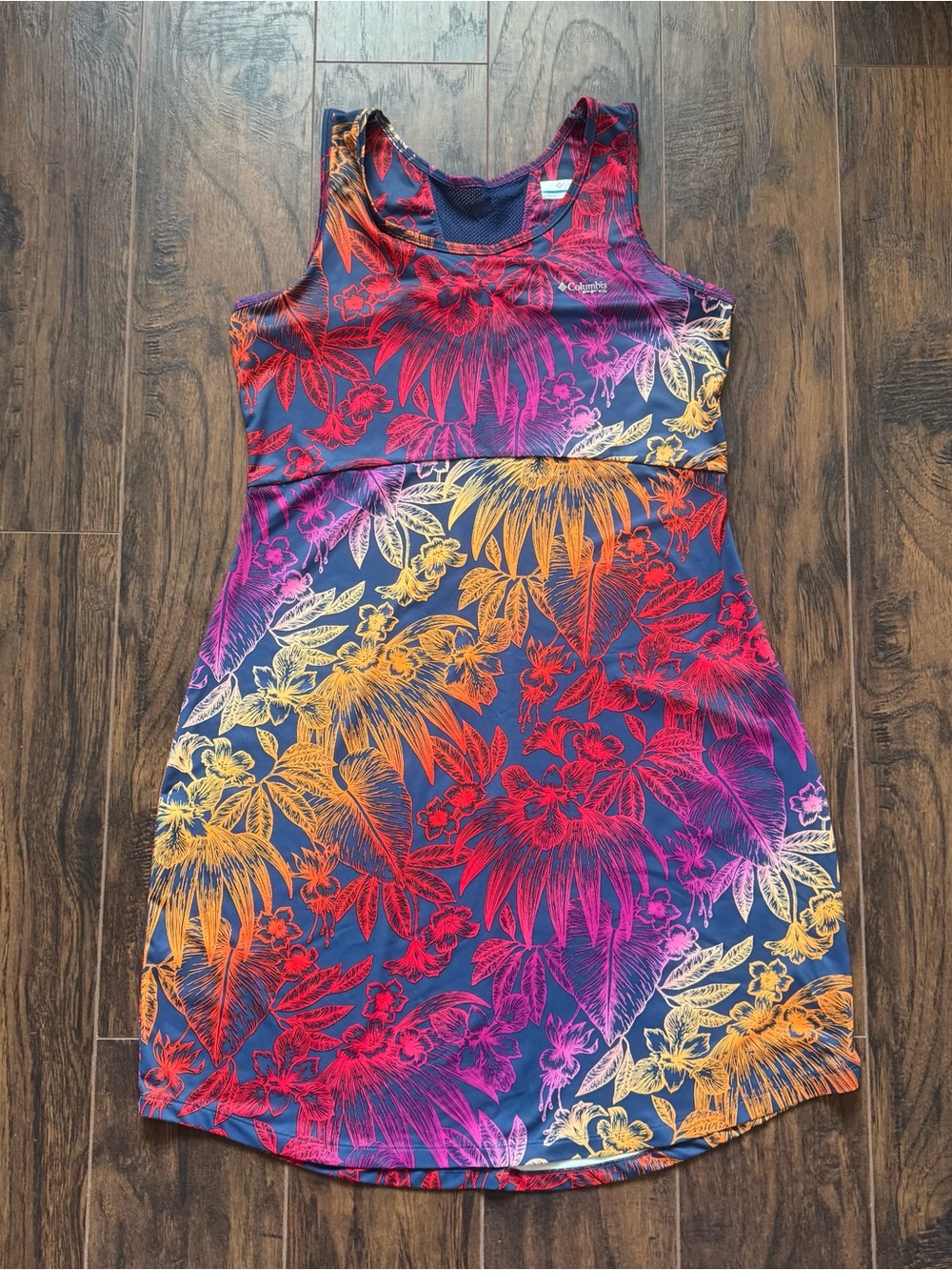 Columbia Size Large Tropical PFG Freezer III Dress